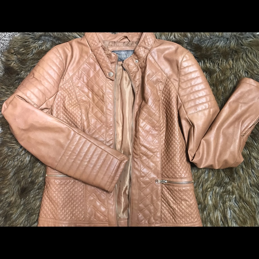 Camel Moto jacket